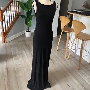 Sleek Black Ralph Lauren Gown